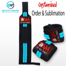 weight lifting DAM wrist wrap Heavy-duty shh Elastic wrist wrap Cross Fit Bodybuilding Gym Training W096